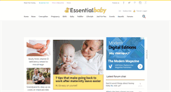 Desktop Screenshot of essentialbaby.com.au